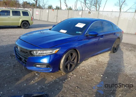 2019 Honda Accord Sport z USA, uszkodzony, nr VIN 1HGCV1F33KA043915